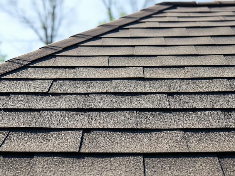 Soft washed roof shingles